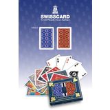 swısscard plastıc playıng cards Misket Desenli Swısscard Plastik Oyun Kartı