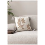 SWITA Comfort Serisi Punch İşlemeli Keten Kırlent Kılıfı 43x43 cm