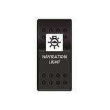 SWITCH ON-OFF NAVİGASYON LAMBASI 12/24 V TEKNE, YAT VE KARAVAN