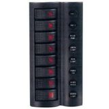 SWITCH PANEL 8 Lİ ÇİFT led TEKNE VE YAT