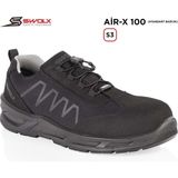 Swolx Air X S1P Siyah Gri İş Güvenliği Ayakkabısı
