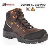 Swolx Iş Ayakkabısı - Combo-Xl Pro 950 S3 Elektrikçi - 48 - Kahverengi