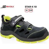 Swolx Star-X 10 S1 Siyah İş Ayakkabısı