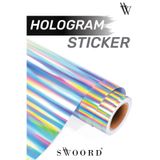 SWOORD Hologram Kaplama Sticker Motosiklet Kaplama Hologram Folyo