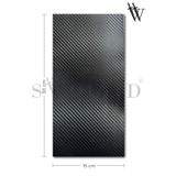 SWOORD Karbon Folyo , Karbon Kaplama Sticker Motosiklet Karbonfiber Kaplama Karbonfiber Folyo 30x15