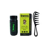 Swoq Saç Şekillendirici Pudra Wax No:1 & Şekil Tarağı