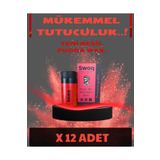 SWOQ SAÇ ŞEKİLLENDİRİCİ PUDRA WAX NO:3 20GR BERBER & KUAFÖRLER İÇİN PROFESYONEL TERCİH X12 ADET