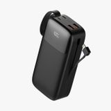 Sword 30000 Mah Kablolu Powerbank Sw-30Po3 Siyah