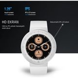 Sword Akıllı Saat 55MM Beyaz Renk Spor Kordon Stylish - Gümüş