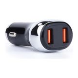 Sword Dijital Göstergeli Araç Şarj Adaptörü 36W Hızlı Şarj- Qc3.0 -Araç Akü Monitör Göstergesi - Siyah