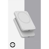Sword Magsafe Powerbank 4200Mah 15W Hızlı Şarj İnce Ve Hafif İphone Ve Android Uyumlu Beyaz Sw-Mgsf4