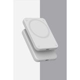 Sword Magsafe Powerbank 4200MAH 15W Hızlı Şarj Ince ve Hafif iPhone ve Android Uyumlu - Beyaz