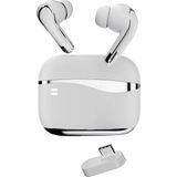 Sword RS90PRO Anc Bluetooth 5.4 Kulaklık, 25MS Düşük Gecikme, 2.4g Dongle,ıpx4, Uzun Pil, Bass,android&ıos - Beyaz