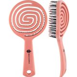 Sword & Shield S&s Pembe Pro Üç Boyutlu Oval Saç Fırçası