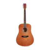 Sx SD104BR Akustik Gitar(Kahverengi)