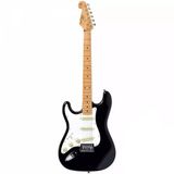 SX SST57+ 3/4 Solak Elektro Gitar (Siyah)