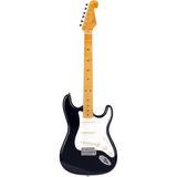 Sx Sst57+/Bk Stratocaster Elektro Gitar (Black)