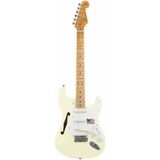 SX Sst/alder/h/vwh Hollow Body Elektro Gitar (Vintage White)