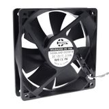 SXDOOL 120MM 12V Su Geçirmez PC Soğutma Fanı, 120X120X25MM Çift Bilyalı Rulman Yüksek Hızlı Hava Akışı