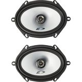 SXE-5725S 5x7 (12.5X17.5CM) Coaxial 2-Yollu Hoparlör - Çok Renkli