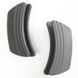 Sxmprail Silikon Saplı Tutamaklar, İstiridye 5 "x 2 1/2" Her biri, Kulp Kavramaları ve Kolu Kol le creuset Hollandalı Fırınlar Aksesuarları Beş Yıl Ücretsiz Değiştirme