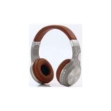 SY-BT1607 Bluetooth Kulaklık Kablosuz Sd Kart Girişi Aux Kahve-Gri - Kahverengi