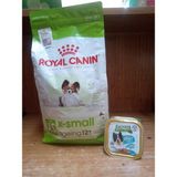 SY Royal Canin X-Small Ageing 12+ Küçük Irk Yaşlı Köpek Maması 1,5 K+3 Adet Somonlu Köpek Pate Konserve 85 Gram - 1 ADET