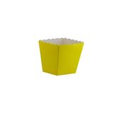 sy süsyağmuru Popcorn Kutusu (Mısır, Cips Kutusu) 8 Adet Sarı