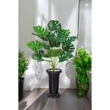 SY Vista Yapay Çiçek - Yapay Monstera (DEVE TABANI AĞACI) 1.3 Metre