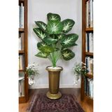 SY Vista Yapay Difenbahya - Salon Bitkisi Gold Uzun Saksı 105-110 CM