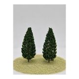 SYArts Maket Mini Çam Ağacı ( 2'li 9,5 cm ) Diorama, Maket, Proje ve 3 Boyutlu Ödevler