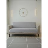 SYCAMORE HOME Koltuk Örtüsü 175x215 cm Kaymaz Şönil Kumaş Yıkanabilir Çekyat Kanepe Örtüsü - 170 x 210 cm - Gri