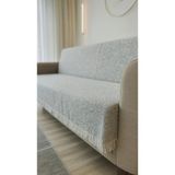 SYCAMORE HOME Koltuk Örtüsü 175x215 cm Kaymaz Şönil Kumaş Yıkanabilir Çekyat Kanepe Örtüsü - 170 x 215 cm - Gri