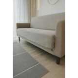 SYCAMORE HOME Koltuk Örtüsü 175x215 cm Kaymaz Şönil Kumaş Yıkanabilir Çekyat Kanepe Örtüsü - 175 x 210 cm - Açık Vizon