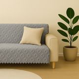 SYCAMORE HOME Koltuk Örtüsü 175x215 cm Kaymaz Şönil Kumaş Yıkanabilir Çekyat Kanepe Örtüsü - 175 x 215 cm - Antrasit