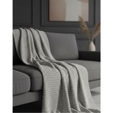 SYCAMORE HOME Koltuk Örtüsü 175x215 cm Kaymaz Şönil Kumaş Yıkanabilir Çekyat Kanepe Örtüsü - 180 x 220 cm - Gri