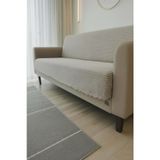 SYCAMORE HOME Koltuk Örtüsü Kaymaz Tuğla Desen Modern Pamuklu 170×210 cm – Yıkanabilir, Tek Parça, Şık & Konforlu
