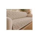 SYCAMORE HOME Premium Şönil Koltuk Örtüsü 175x215 cm Çekyat Örtüsü Kaymaz Yıkanabilir Jakarlı