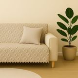 SYCAMORE HOME Premium Şönil Koltuk Örtüsü 175x215 cm, Kaymaz Jakarlı Dokuma, Yıkanabilir Lüks Çekyat ve Kanepe Şalı (TAŞ)