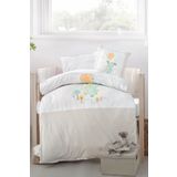 SYDNEY Bebek 7li Uyku Seti %100 Pamuk 100x150cm Ekru Fun Flying Nevresim Takımı 70x140 Lastikli Çarşaf