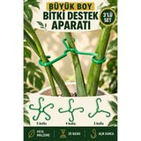 SYK Design Bitki Gövde Destek ve Sabitleme Klipsi Büyük Boy | Dikey Büyüme İçin Pratik & BİTKİ TUTUCU Büyük Boy 3lü Set