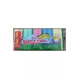 Syk Softtex 5'Li Oluklu Bulaşık Süngeri