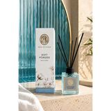 SYKU Cam Şişe Çubuklu Oda Kokusu Soft Powder 100ML - Ipeksi Pudra