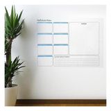 Sylar Haftalık Planlayıcı Manyetik Duvar Stickerı Takvim 100 cm x 60 cm