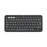 Sylar Logitech 920-011859 Pebble 2 Bluetooth Klavye,gri - Renkli