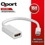 Sylar Qport Q-Dp-Hdm Mını Dısplay To HDMI Çevirici Adaptör - Siyah