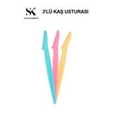 SYLAS KOZMETİK TAYEM 3'lü Kaş Usturası