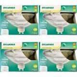 Sylvania 13W (140W) 3000K (Sarı Işık) Gu10 Duylu Dim Edilebilir Led Spot Ampul (4 Adet)