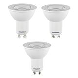 Sylvania 3 Adet 4.2W GU10 LED Ampul Çanak Ampul Sylvania Günışığı 3000 Kelvin - Gün Işığı