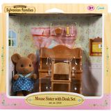 Sylvanian Families 5142 Fare Kız Kardeş ve Çalışma Masası